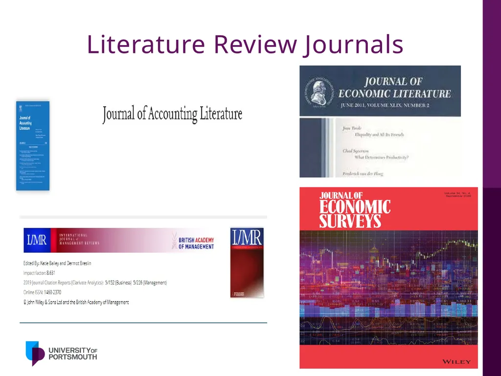Doing Literature Review: Tips and Tricks Khaled - slide 12 of 66