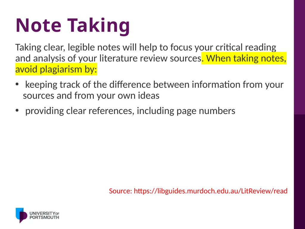 Doing Literature Review: Tips and Tricks Khaled - slide 22 of 66
