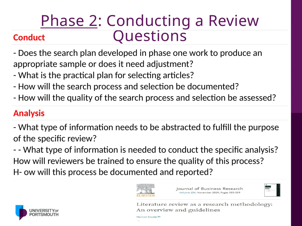 Doing Literature Review: Tips and Tricks Khaled - slide 57 of 66