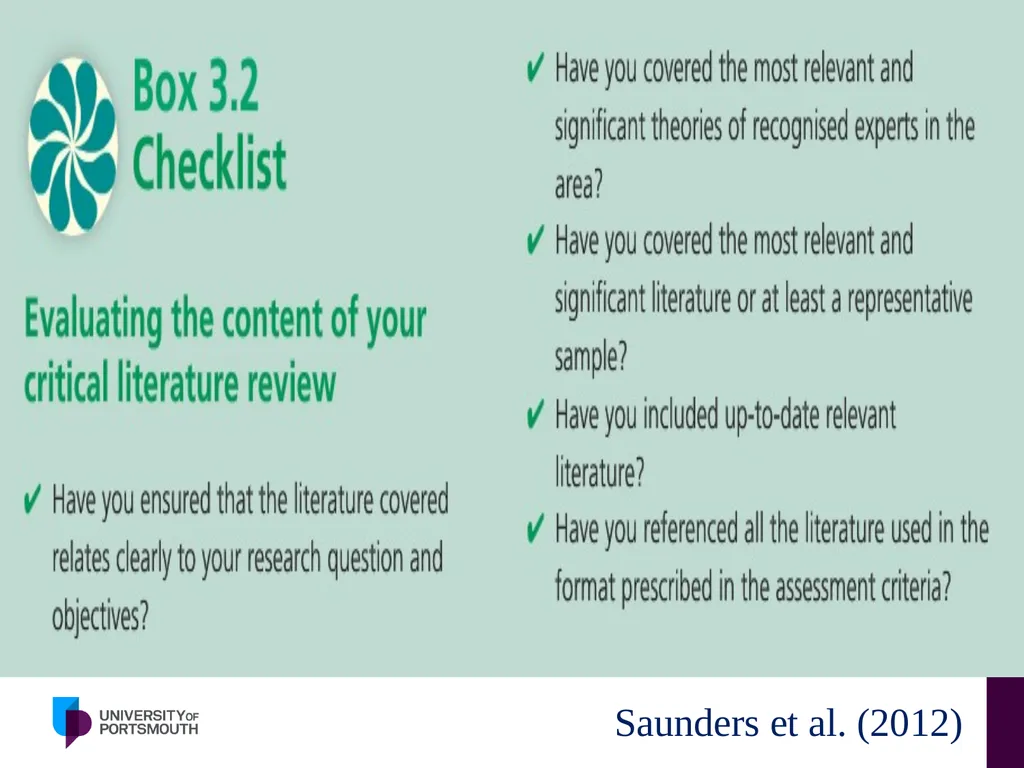 Doing Literature Review: Tips and Tricks Khaled - slide 26 of 66