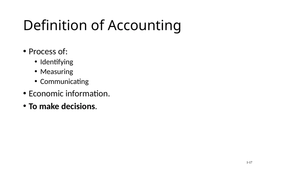1-1 Introduction to Accounting (MBA-2020) - slide 17 of 35