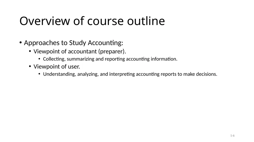 1-1 Introduction to Accounting (MBA-2020) - slide 6 of 35
