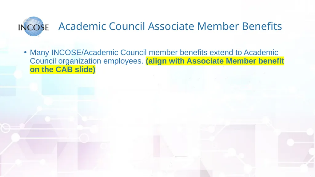 The International Council on Systems Engineering A - slide 18 of 30