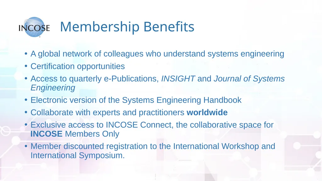 The International Council on Systems Engineering A - slide 11 of 30