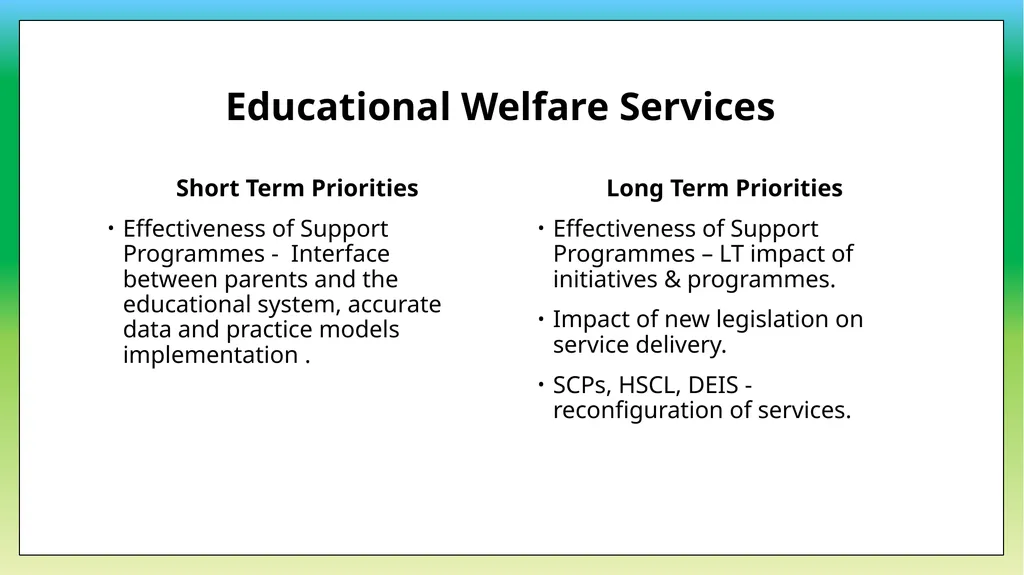 Research Needs Analysis Dr Rosemary Crosse and Dr - slide 10 of 19