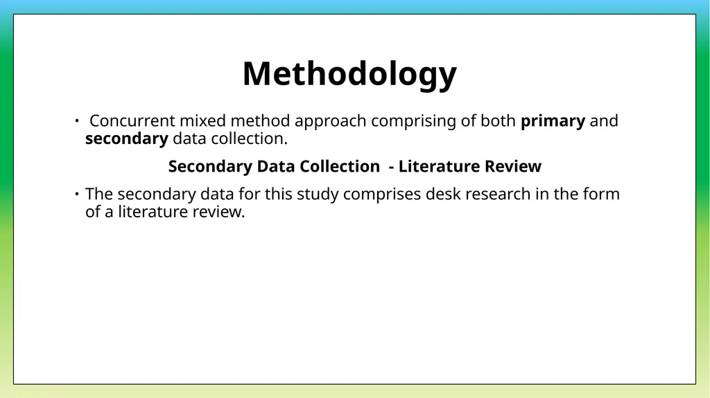 Research Needs Analysis Dr Rosemary Crosse and Dr - slide 4 of 19