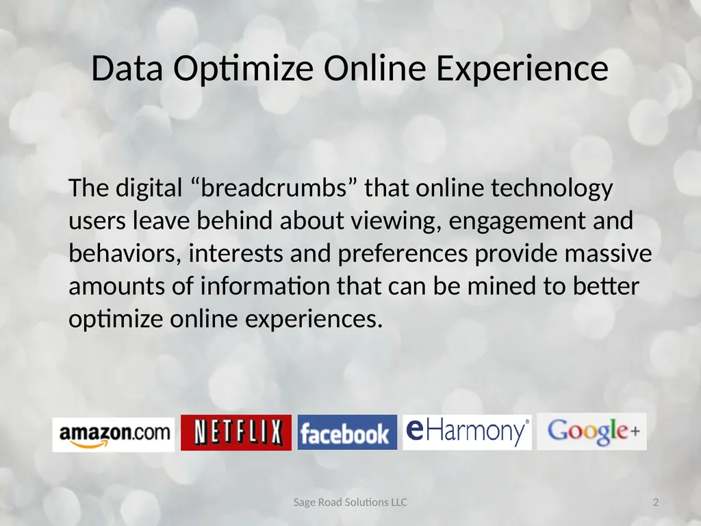 Big Data Meets Learning Analytics Ellen Wagner - slide 2 of 27