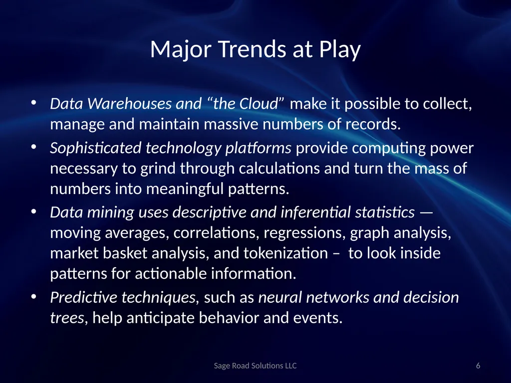 Big Data Meets Learning Analytics Ellen Wagner - slide 6 of 27
