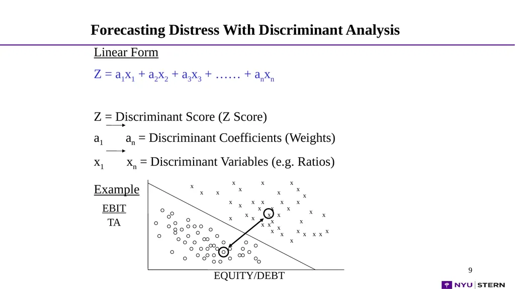 1 1 1 1 Dr. Edward Altman NYU Stern School - slide 9 of 45