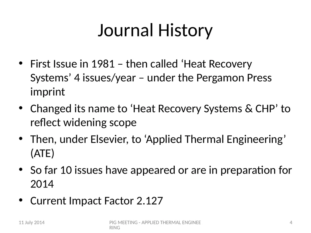 A Good Paper for Applied Thermal Engineering Prof. - slide 4 of 29