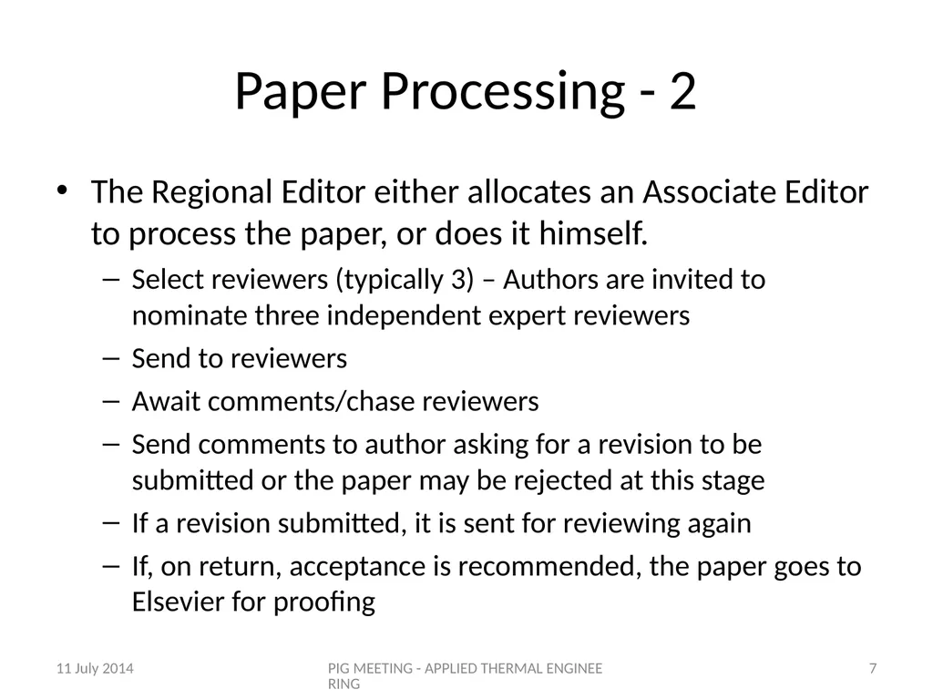 A Good Paper for Applied Thermal Engineering Prof. - slide 7 of 29
