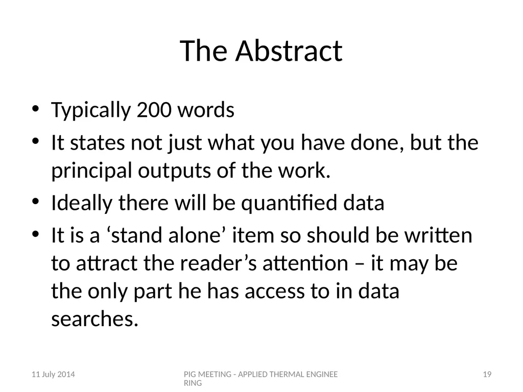 A Good Paper for Applied Thermal Engineering Prof. - slide 19 of 29