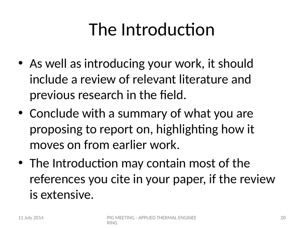 A Good Paper for Applied Thermal Engineering Prof. - slide 20 of 29