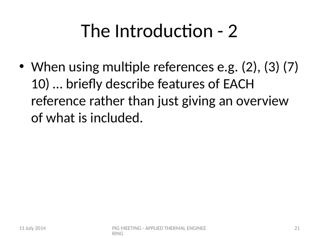 A Good Paper for Applied Thermal Engineering Prof. - slide 21 of 29