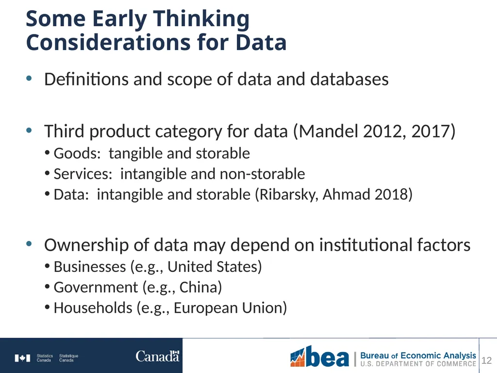 Towards a measurement framework for data 1 Erich - slide 12 of 20