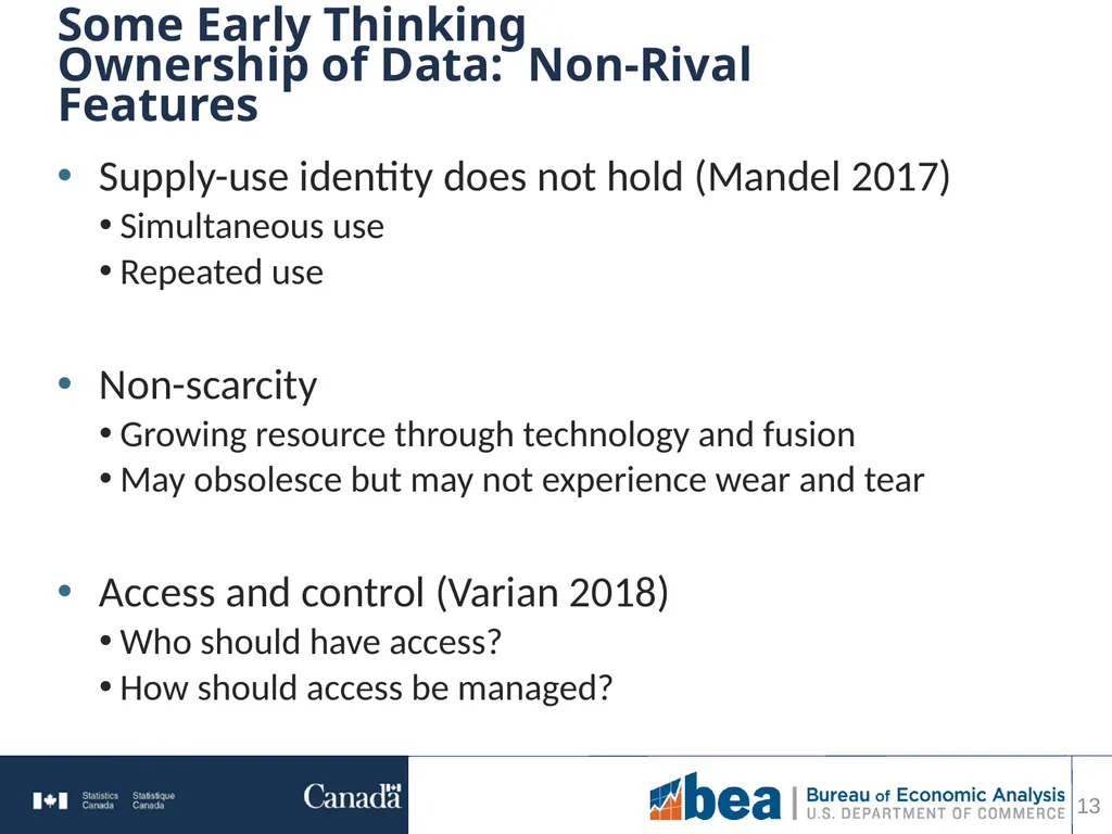 Towards a measurement framework for data 1 Erich - slide 13 of 20