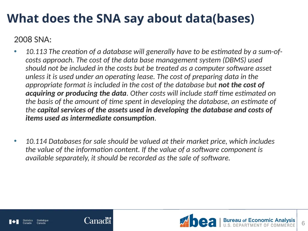Towards a measurement framework for data 1 Erich - slide 6 of 20