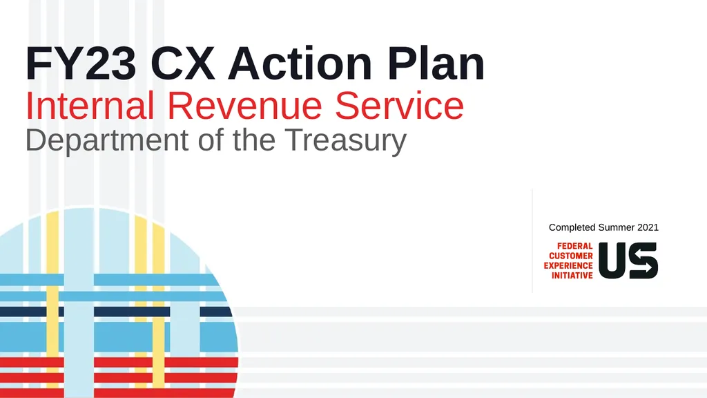 FY23 CX Action Plan Internal Revenue Service