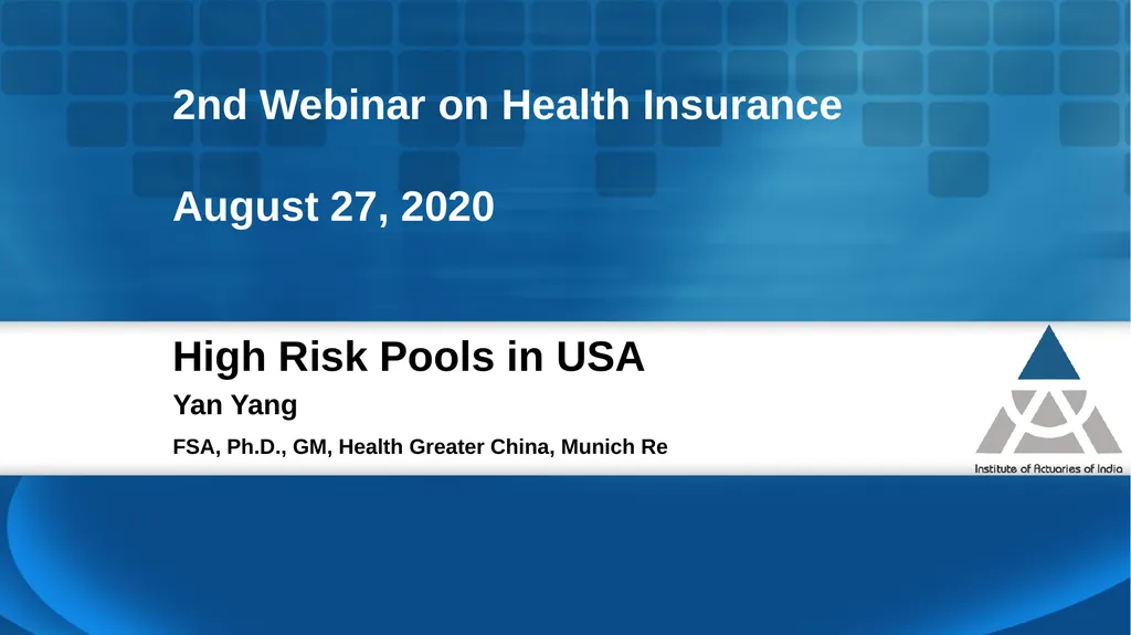 Date: 27th August, 2020 Time: 1500 to 1630 (IST) - slide 9 of 36