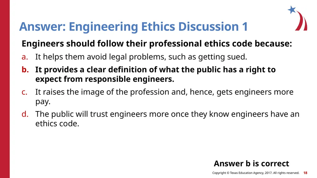 Concepts of Engineering and Technology Ethics in - slide 18 of 33