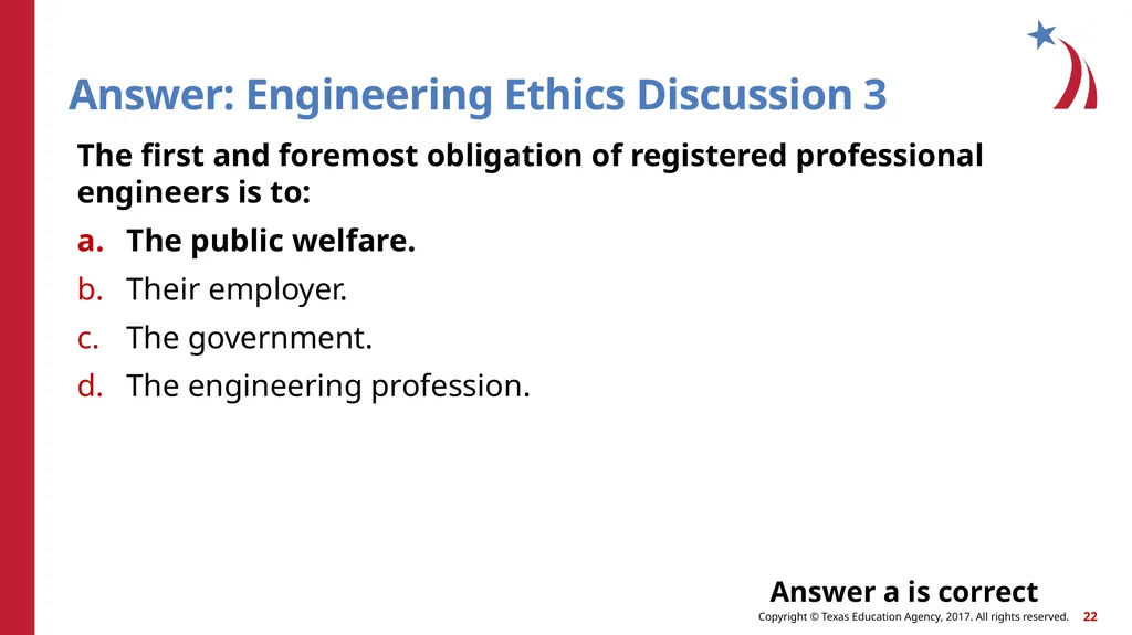 Concepts of Engineering and Technology Ethics in - slide 22 of 33