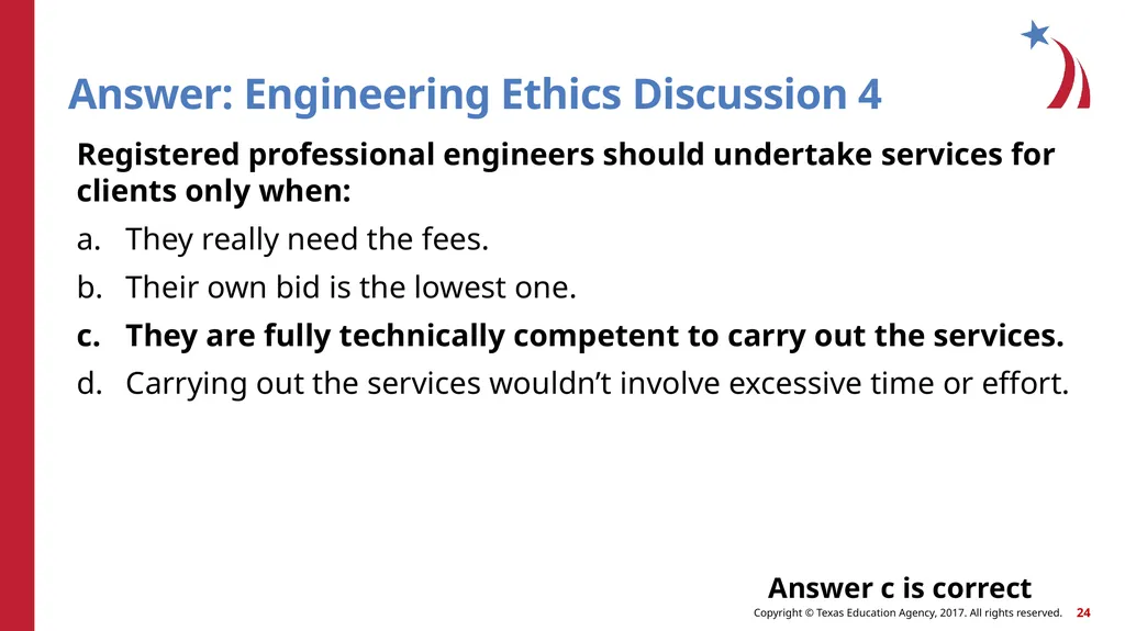 Concepts of Engineering and Technology Ethics in - slide 24 of 33