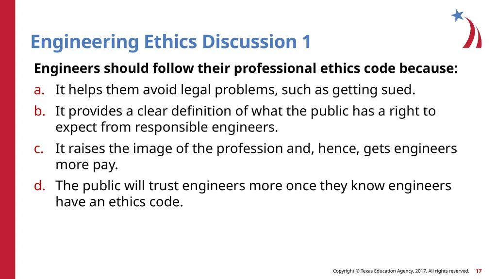 Concepts of Engineering and Technology Ethics in - slide 17 of 33