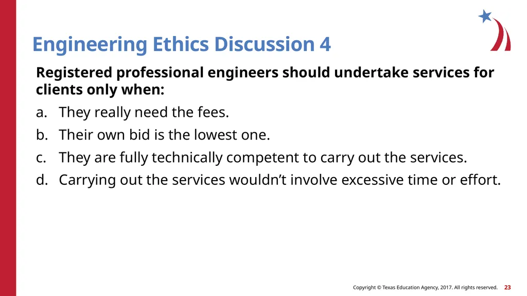 Concepts of Engineering and Technology Ethics in - slide 23 of 33