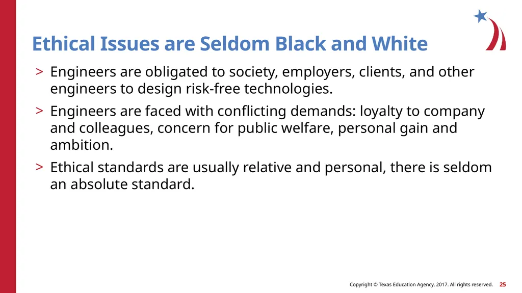 Concepts of Engineering and Technology Ethics in - slide 25 of 33