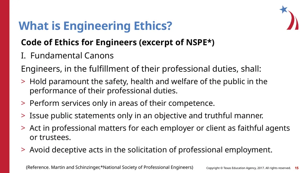 Concepts of Engineering and Technology Ethics in - slide 15 of 33
