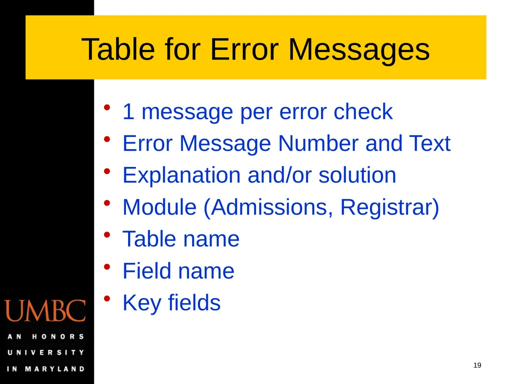 Reporting Data Kwality Issues Mike Glasser Office - slide 19 of 40