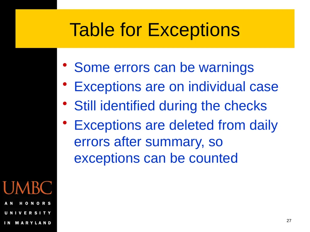 Reporting Data Kwality Issues Mike Glasser Office - slide 27 of 40
