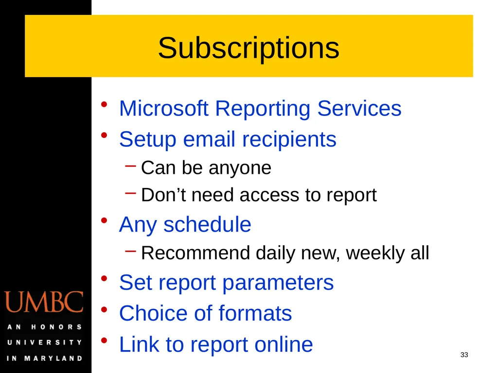 Reporting Data Kwality Issues Mike Glasser Office - slide 33 of 40