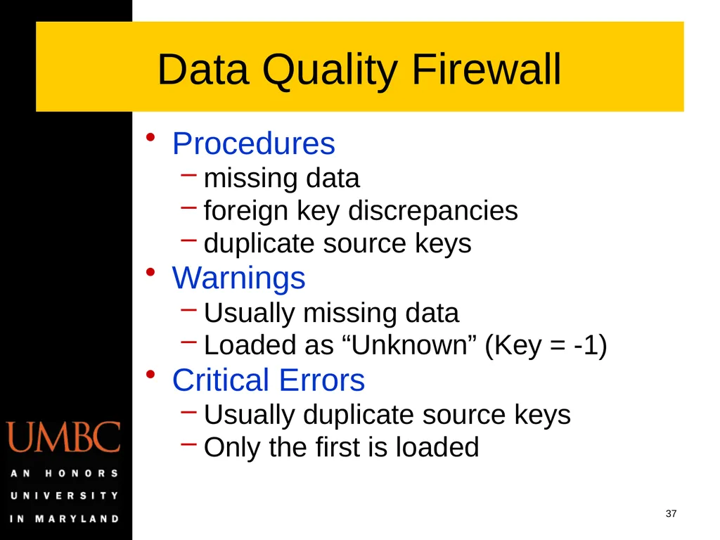 Reporting Data Kwality Issues Mike Glasser Office - slide 37 of 40