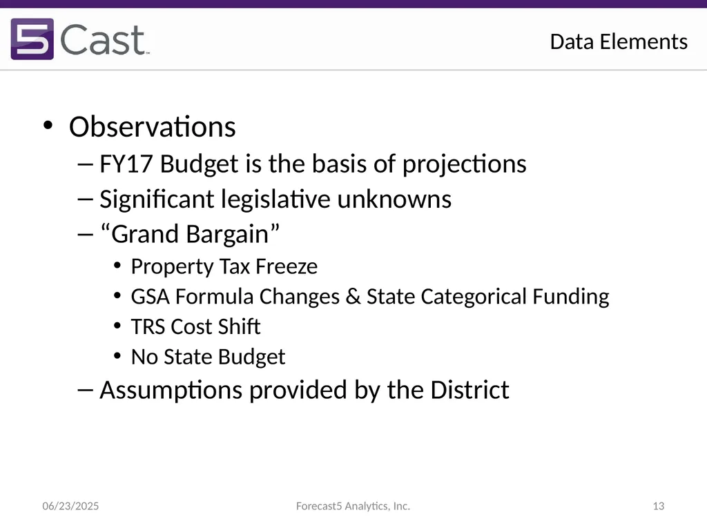 Presented by Steve Crouse Senior Analytics Advisor - slide 13 of 14