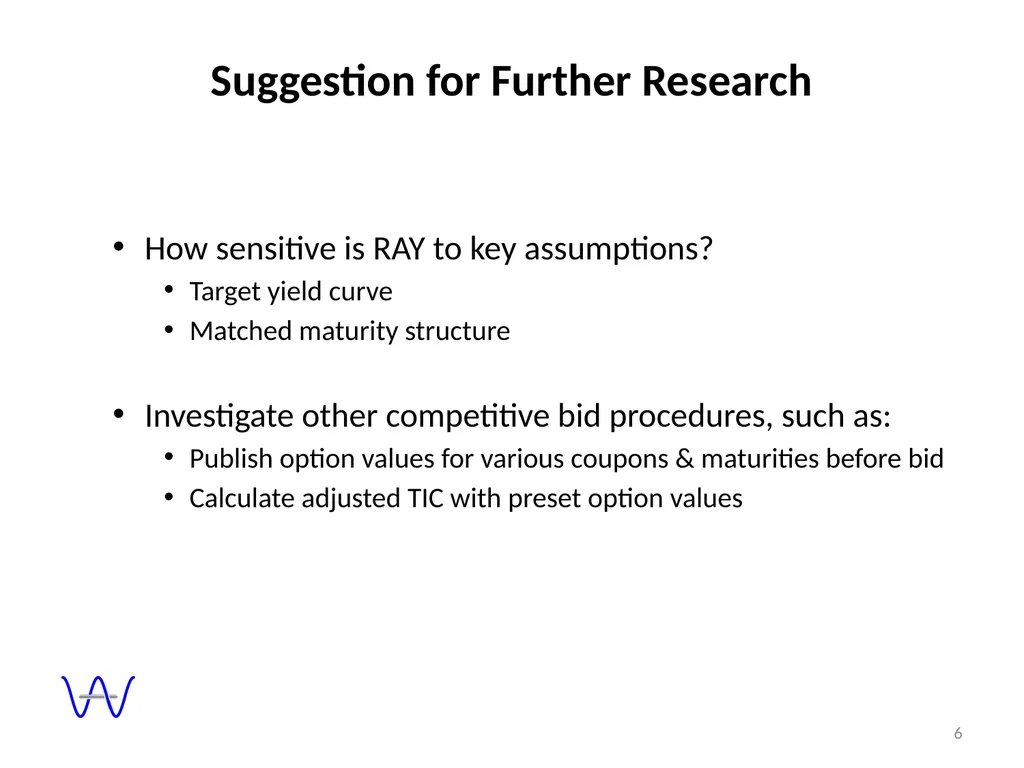 Win Analytics LLC From NIC to TIC to RAY: - slide 6 of 6