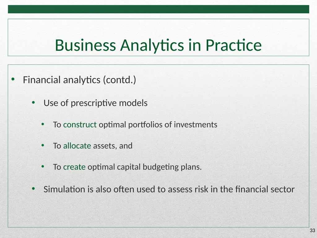 1 Week 1 – Lecture Notes What has happened - - slide 33 of 43