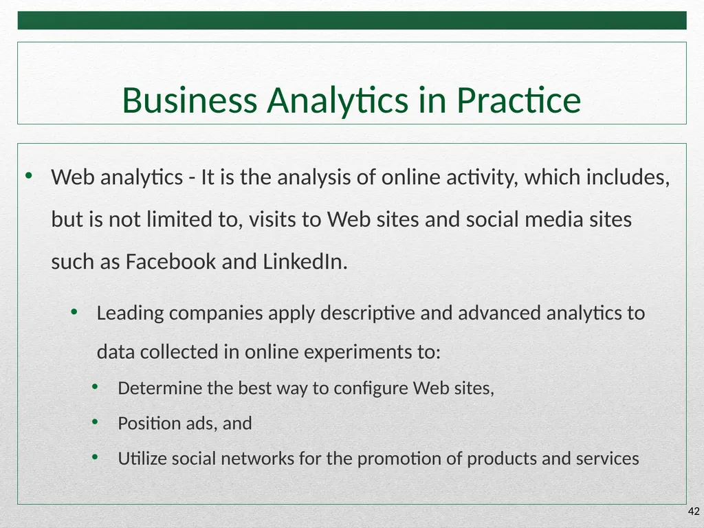 1 Week 1 – Lecture Notes What has happened - - slide 42 of 43