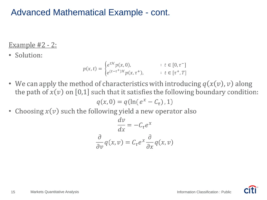Péter Szőke, Quantitative Analyst – Assistant Vice - slide 15 of 25