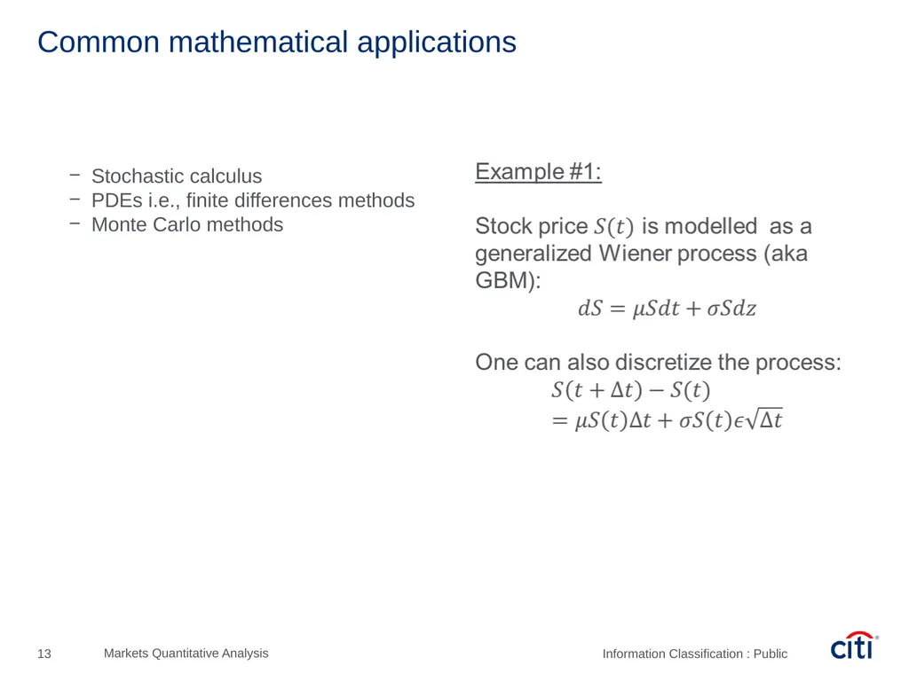 Péter Szőke, Quantitative Analyst – Assistant Vice - slide 13 of 25