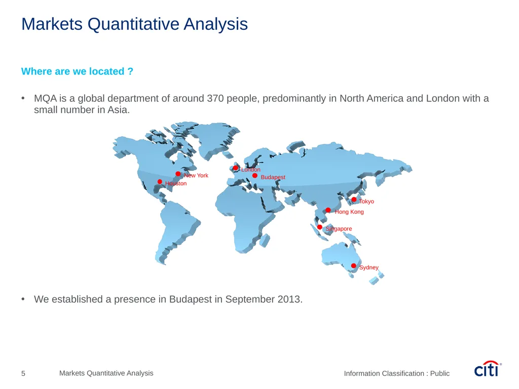 Péter Szőke, Quantitative Analyst – Assistant Vice - slide 5 of 25