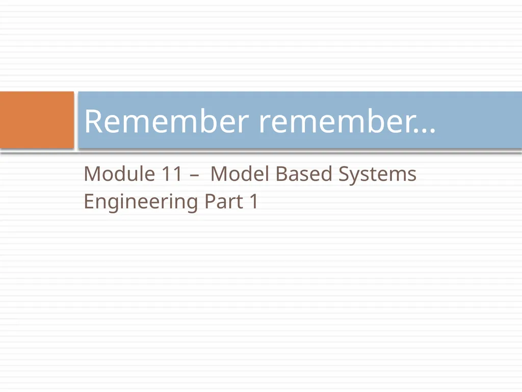 SENG 5130 Systems engineering processes Module 14 - slide 45 of 66