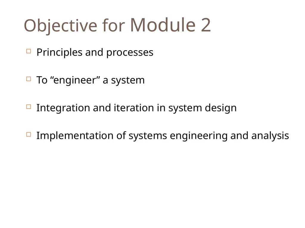 SENG 5130 Systems engineering processes Module 14 - slide 9 of 66
