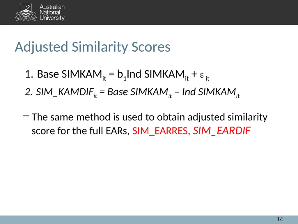 Extended Auditor's Reports and Audit Quality: A - slide 14 of 28
