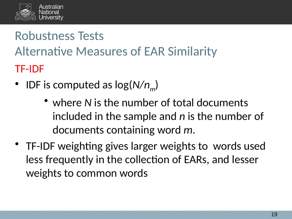 Extended Auditor's Reports and Audit Quality: A - slide 19 of 28