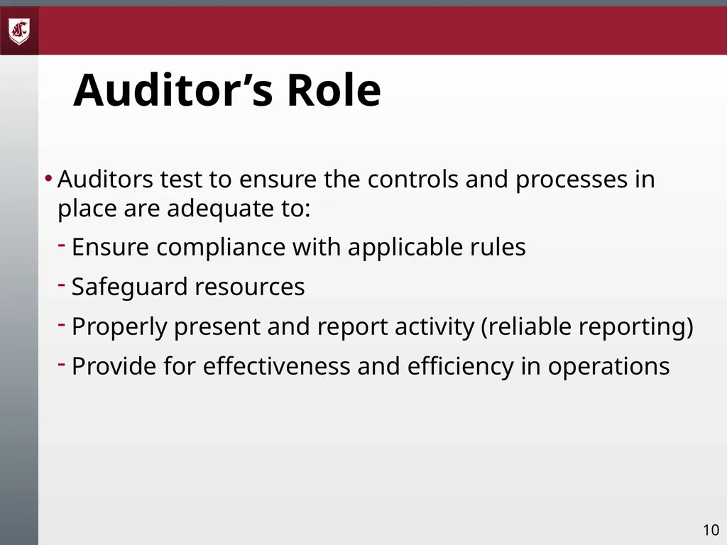 Award Administration Part Three: Audits and Audit - slide 10 of 79