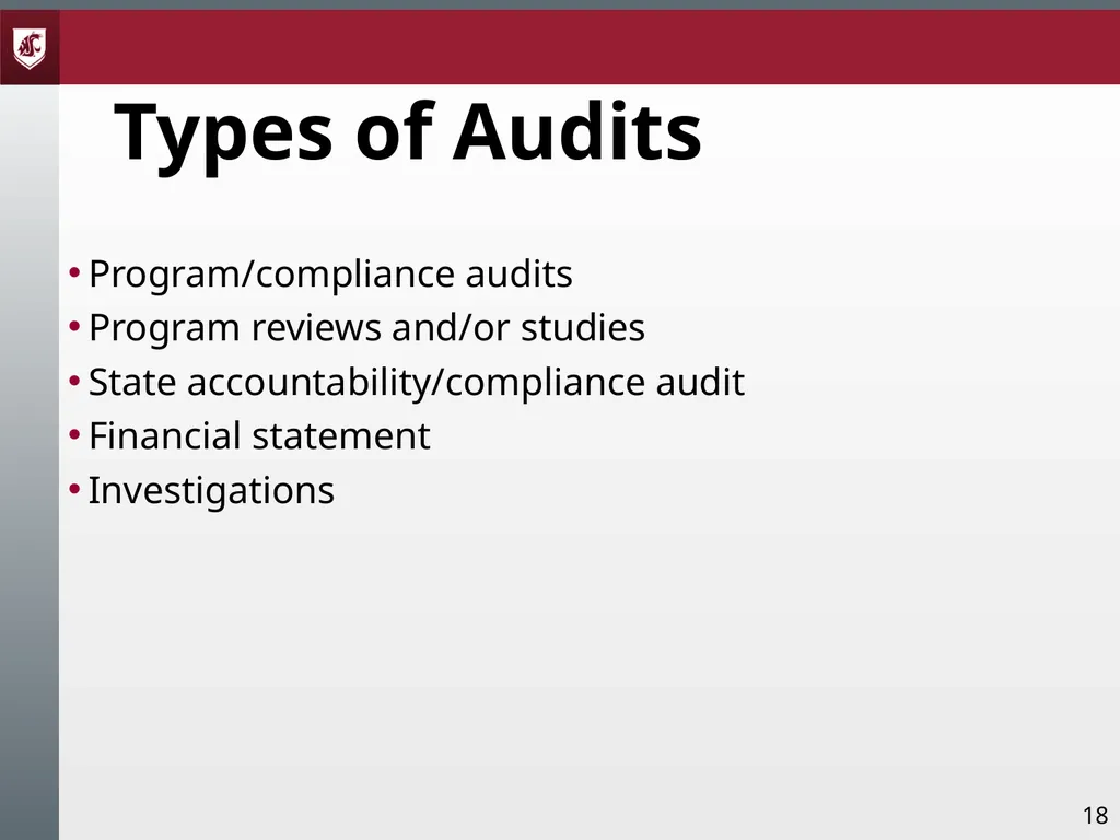 Award Administration Part Three: Audits and Audit - slide 18 of 79