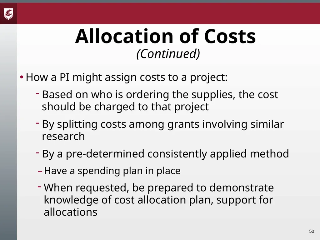 Award Administration Part Three: Audits and Audit - slide 50 of 79