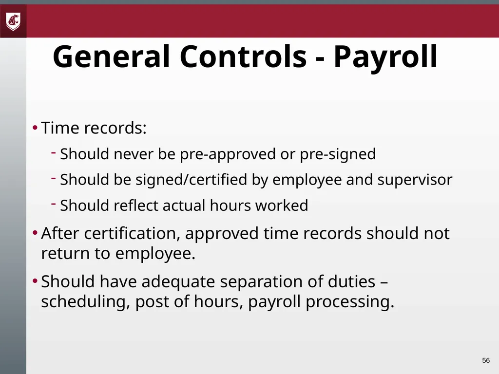 Award Administration Part Three: Audits and Audit - slide 56 of 79