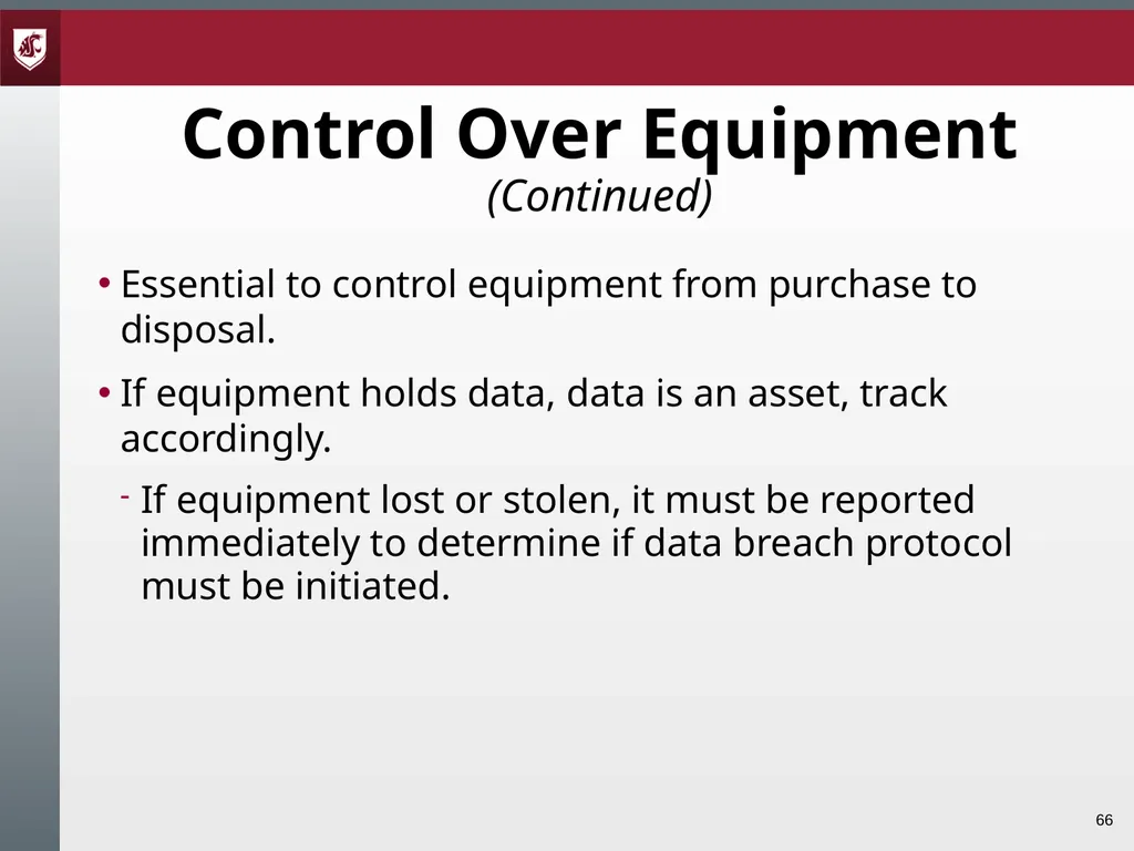 Award Administration Part Three: Audits and Audit - slide 66 of 79